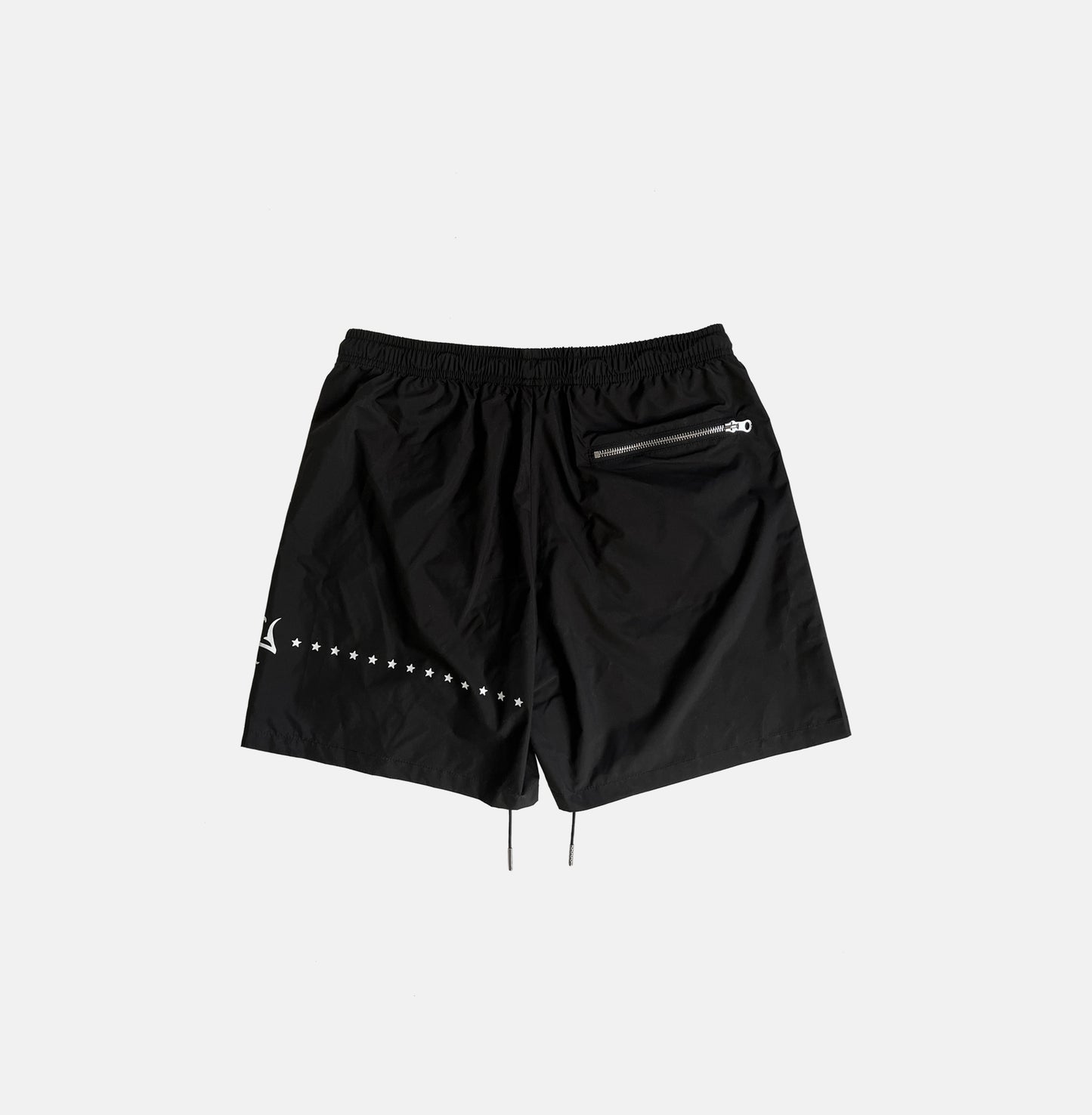 MONOGRAM GARTER SHORTS